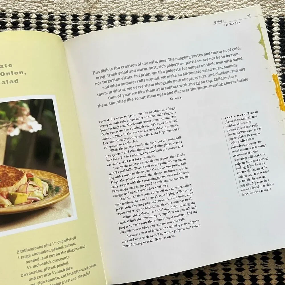 The tra vigne cookbook seasons in the California wine country